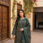 Hand-Woven Khaddar 2-Piece